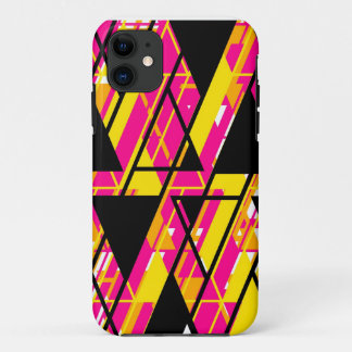 Align Graphic Design Bright iPhone 11 Case