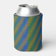 Aligned Energy | Abstract Lines Beverage Cooler