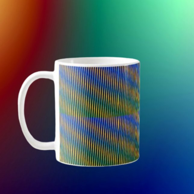 Aligned Energy | Abstract Lines Classic Mug (Creator Uploaded)