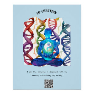 Aligned with the Universe: Co-Creating My Reality Poster