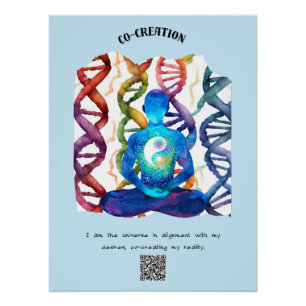 Aligned with the Universe: Co-Creating My Reality Poster