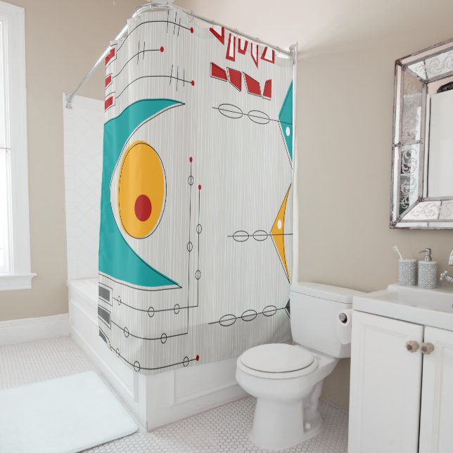 Aligning of the Planet Shower Curtain (In Situ)