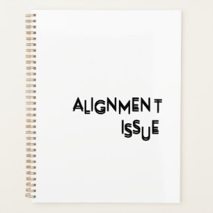 Alignment Issue Corporate Strategy Daily Planner