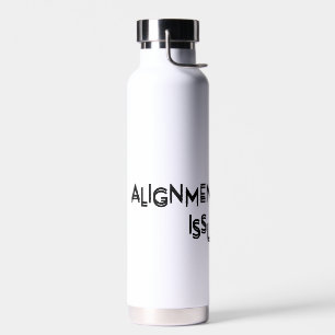 Alignment Issue Rugged Vacuum Sealed Water Bottle