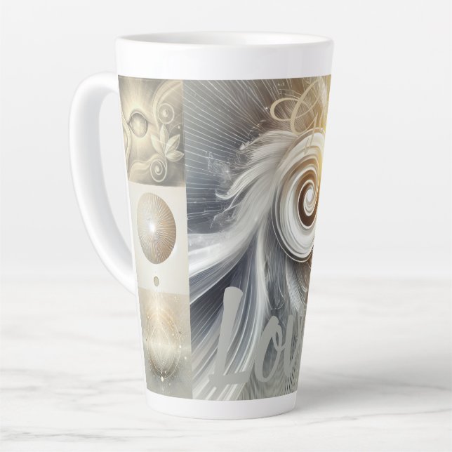 Alignment Latte Mug (Left Angle)