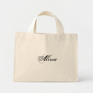 Alina In Natural Mini Tote Bag