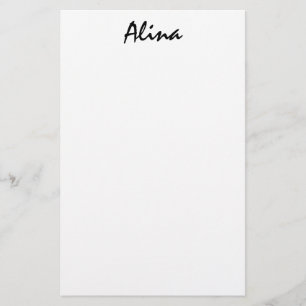 Alina Stationery