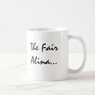 Alina With Celtic Meaning Coffee Mug