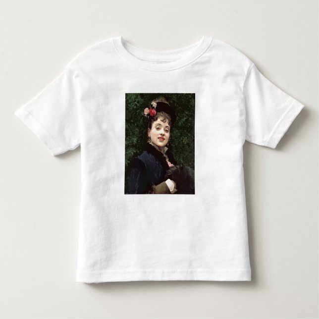 Aline Masson, the Artist's Model (oil on panel) Toddler T-Shirt (Front)