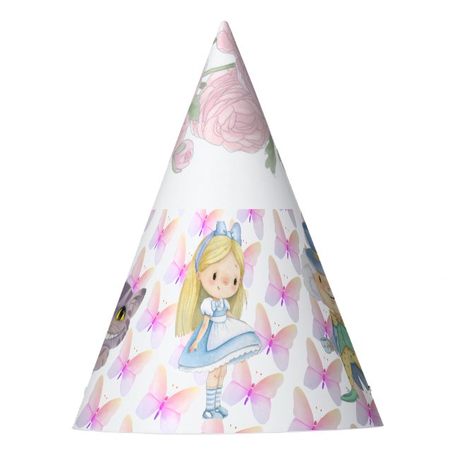 Alisa in onederland party hat (Front)