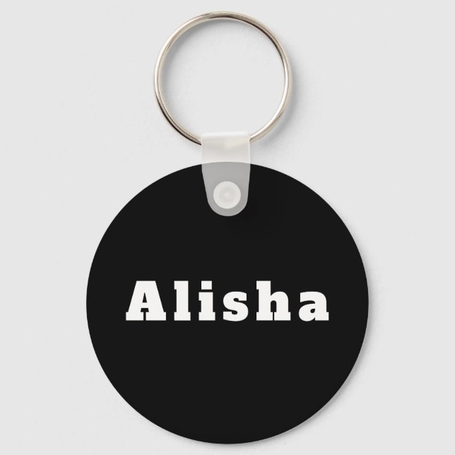 Alisha Key Ring (Front)