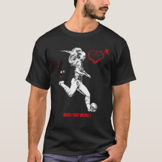 ALISHA LEHMANN WOMEN'S PRO FOOTBALL PLAYER T-Shirt