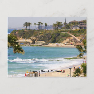 Aliso Beach California Postcard