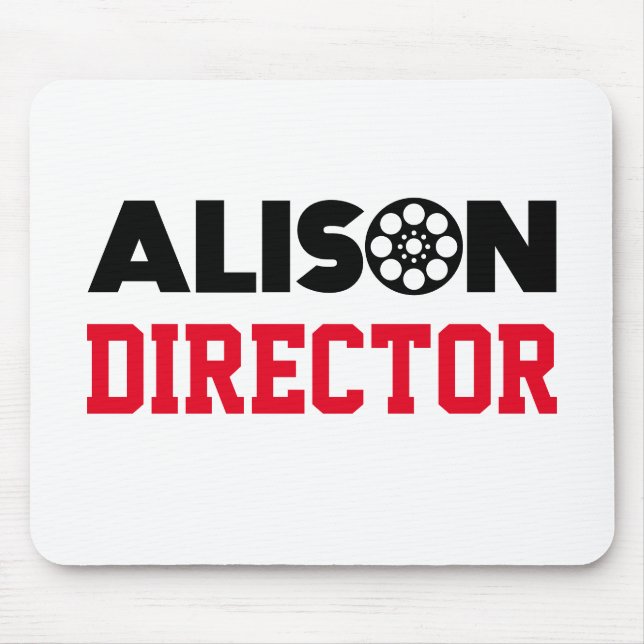 Alison Director Mouse Pad (Front)
