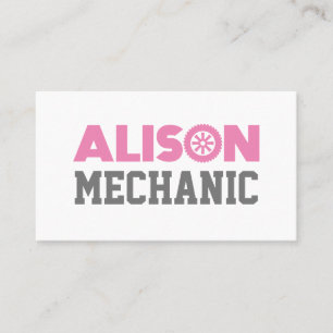 Alison Mechanic Business Card