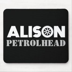 Alison Petrol Head Mouse Pad