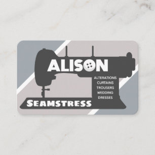 Alison Seamstress Business Card