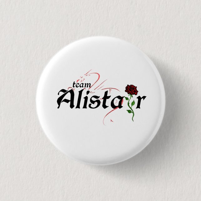 Alistair Dragon Age Button (Front)