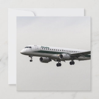 Alitalia Embraer 190 Card