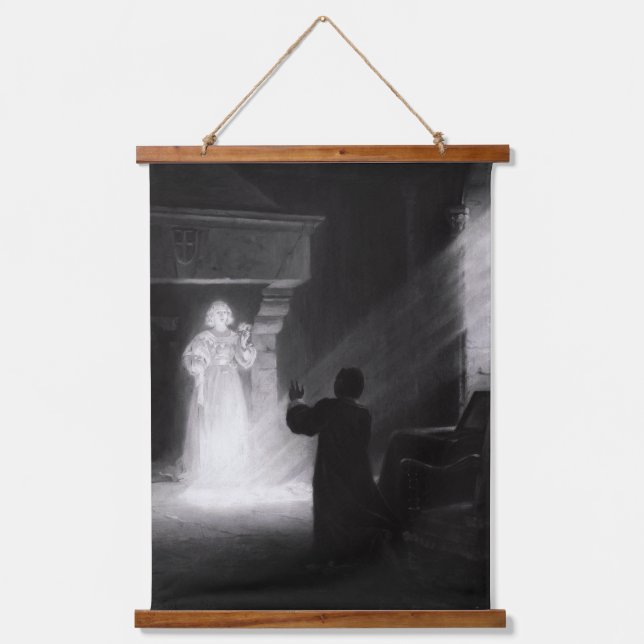 Alix Apparaissant Au Masque by Tony Robert-Fleury Hanging Tapestry (Front)