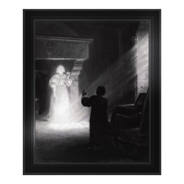 Alix Apparaissant Au Masque by Tony Robert-Fleury Photo Print (Front)