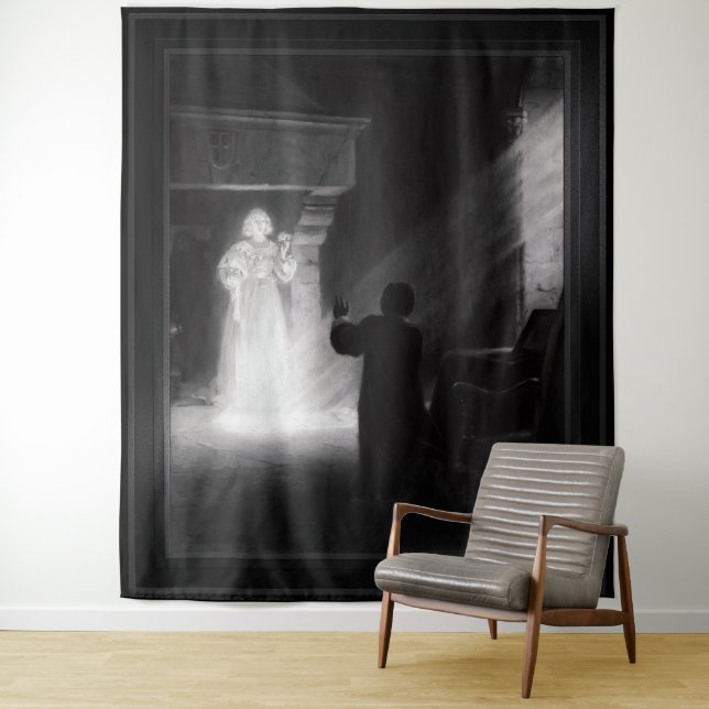 Alix Apparaissant Au Masque by Tony Robert-Fleury Tapestry (In Situ)