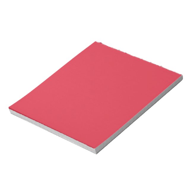 Alizarin (solid colour)  notepad (Rotated)