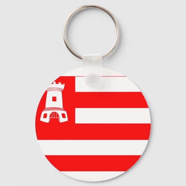 Alkmaar, Netherlands Key Ring (Front)