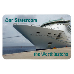 All Aboard Cabin Door Marker Magnet