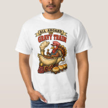 All Aboard the Gravy Train Thanksgiving Design