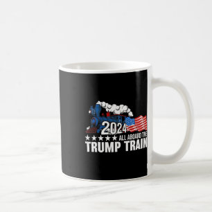 All Aboard The Trump Train  Coffee Mug
