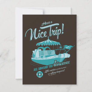 All Aboard The Wonkatania! Card