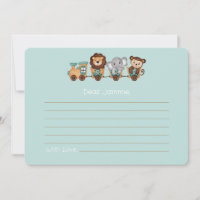 ALL ABOARD Train Fiesta Birthday Time Capsule Note