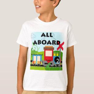 All Aboard Train T-shirt