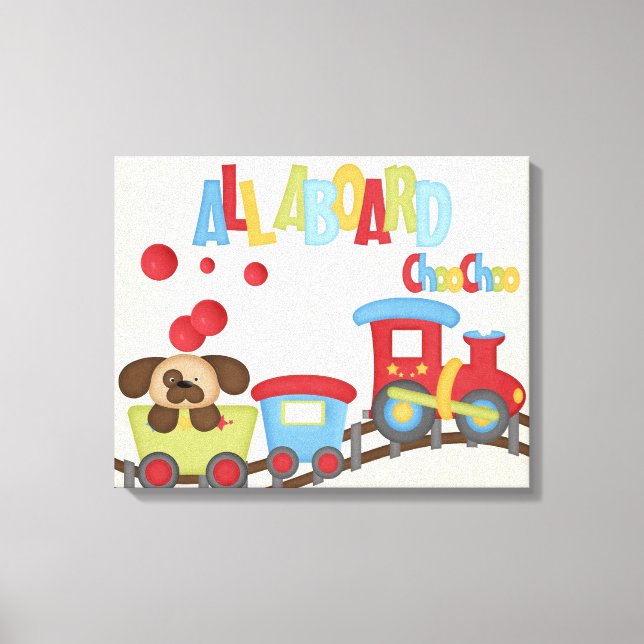 All Aboard Wrapped Canvas (Front)