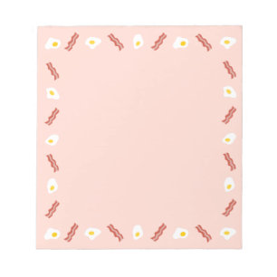 All About Bacon and Eggs Notepad