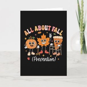 All About Fall Prevention Therapy Sped Teacher Tha Card