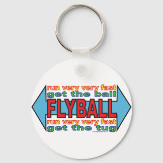 All about Flyball Key Ring