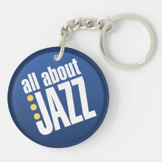 All About Jazz Doublesided Key Chain