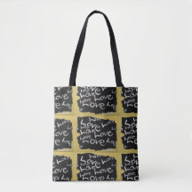 "All About Love" Tote Bag