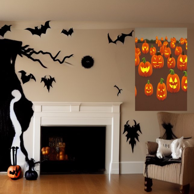 All about pumpkin | AI Art  Poster (Creator Uploaded)
