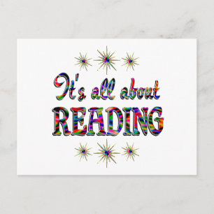ALL ABOUT READING POSTCARD