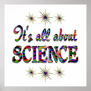 ALL ABOUT SCIENCE POSTER