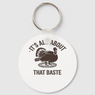 All About That Baste Christmas Trendy Key Ring