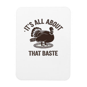 All About That Baste Christmas Trendy Magnet