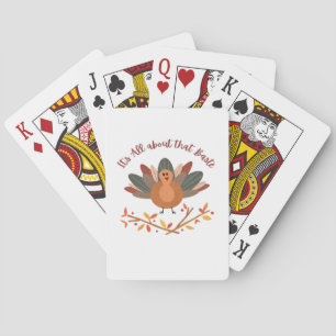 All About That Baste Classic Sloth Playing Cards