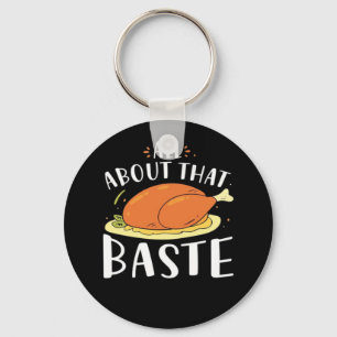 All About That Baste Design Key Ring