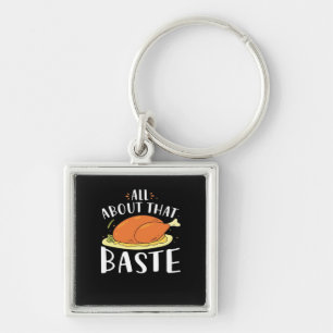 All About That Baste Design Key Ring