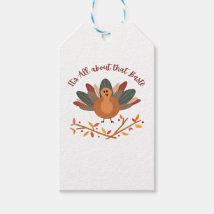All About That Baste Sloth Classic Whimsical Style Gift Tags