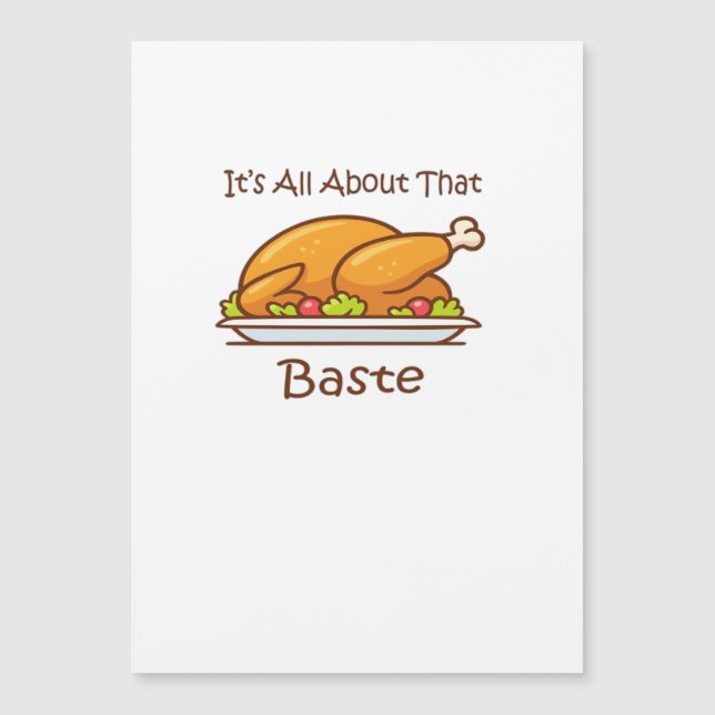 All About That Baste Thanksgiving Trendy Aesthetic (Front)